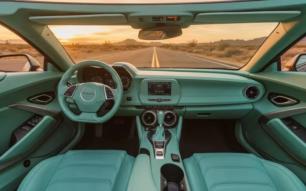 Chevrolet Camaro 2020 dashboard and infotainment