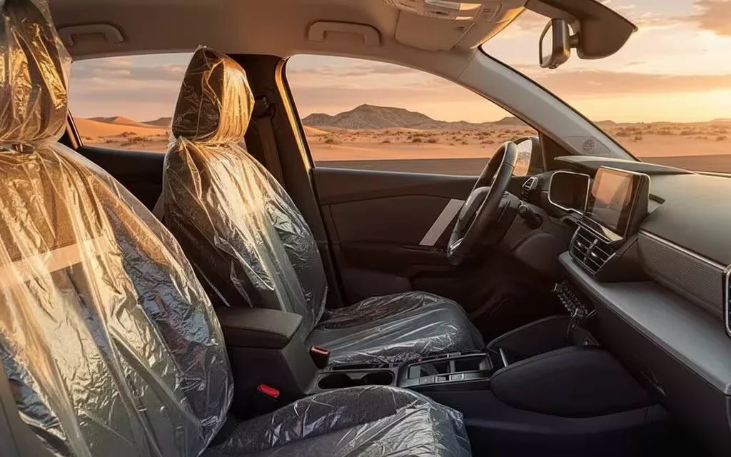 Citroen C4 2026 leather seats and cabin – rental in Dubai