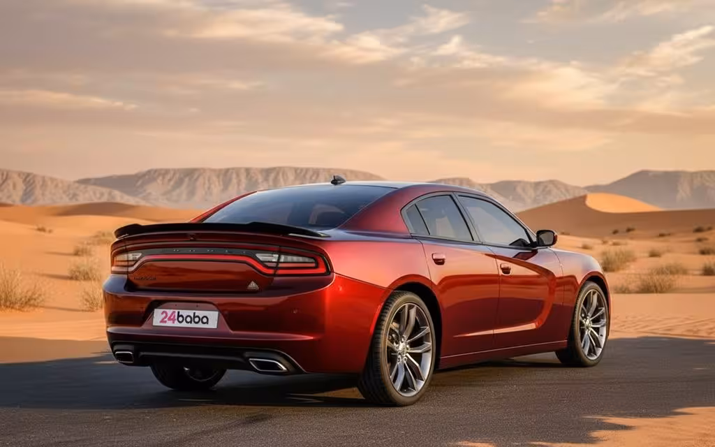 Dodge Charger 2021 Red side profile