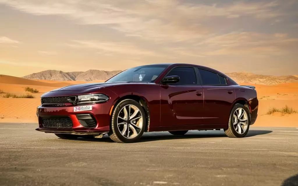 Dodge Charger 2021 Red side profile