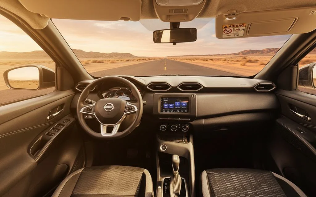 Nissan Magnite 2025 interior view showing trim