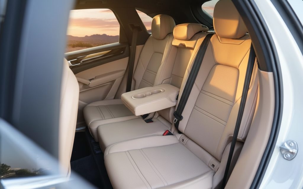 Porsche Cayenne 2021 leather seats and cabin