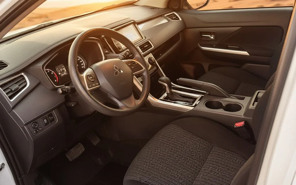 Mitsubishi Xpander 2024 interior view showing trim