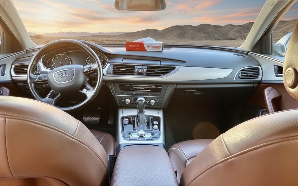 Audi A6 2025 dashboard and infotainment