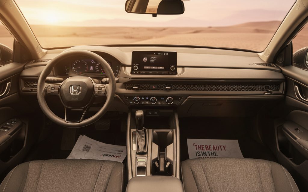 Honda Accord 2024 dashboard and infotainment