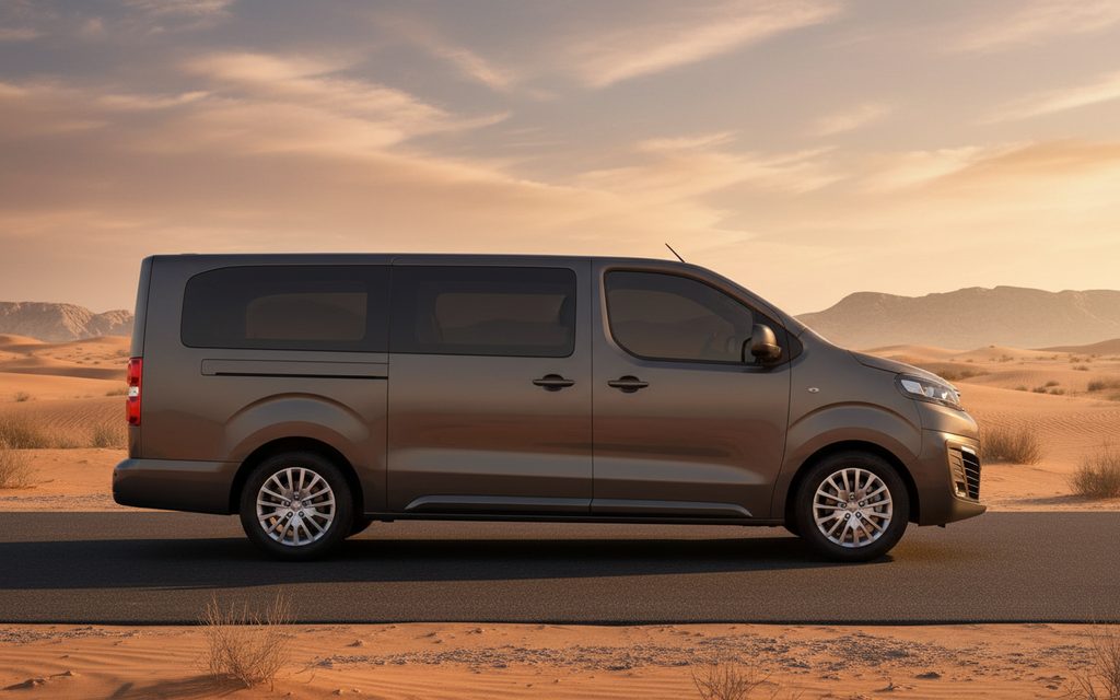Opel Zafira 2023 Grey side profile
