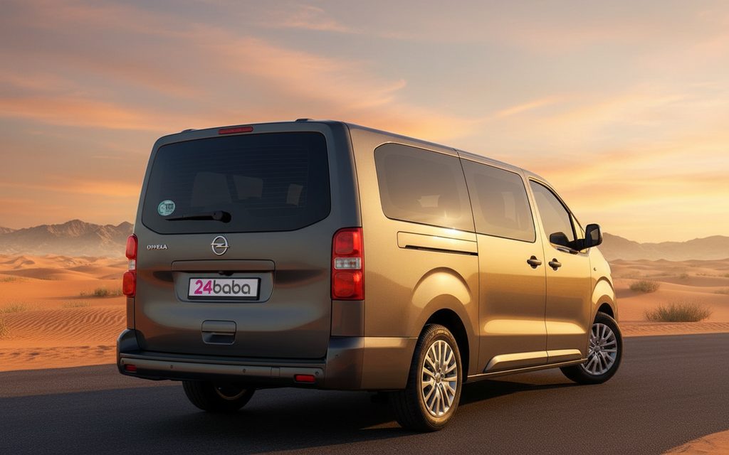 Opel Zafira 2023 Grey rear view showing taillights