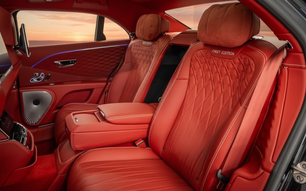 Bentley ContinentalFlyingSpur 2022 leather seats and cabin