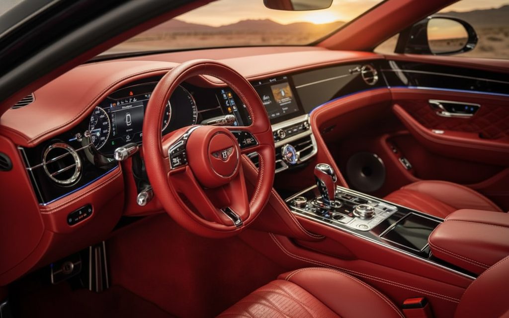 Bentley ContinentalFlyingSpur 2022 dashboard and infotainment