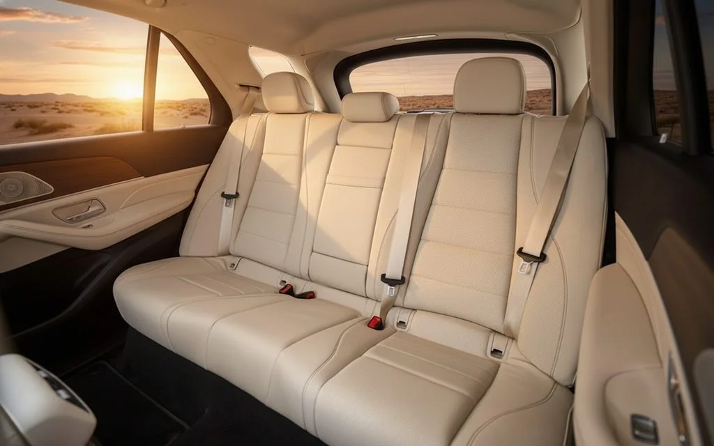 Mercedes Gle350 2022 leather seats and cabin