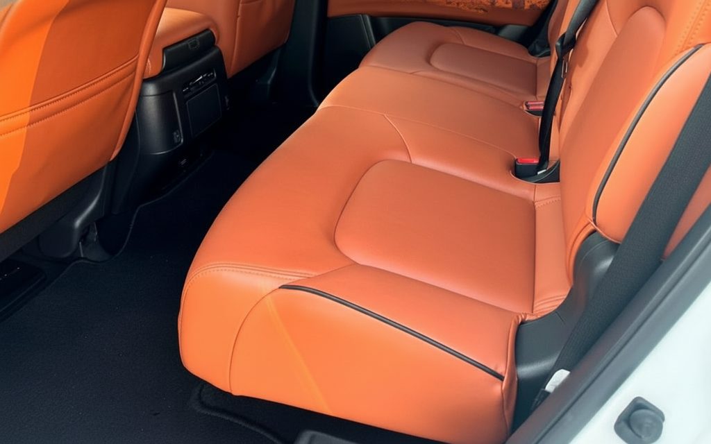 Nissan Patrol 2024 leather seats and cabin