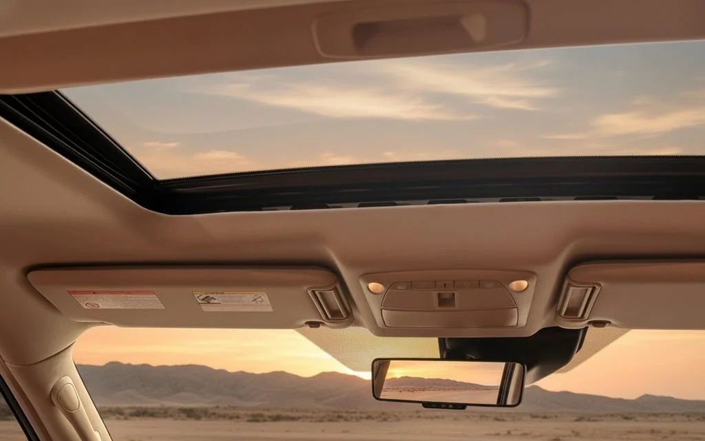 Nissan Patrol 2024 interior view showing trim