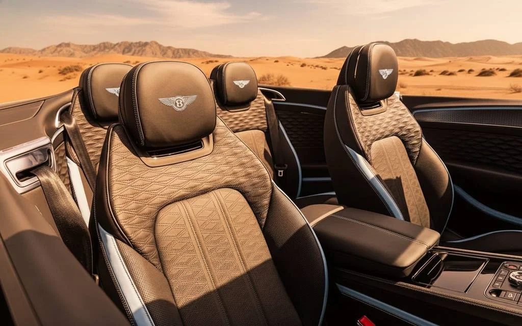 Bentley ContinentalGt Gtc 2025 leather seats and cabin