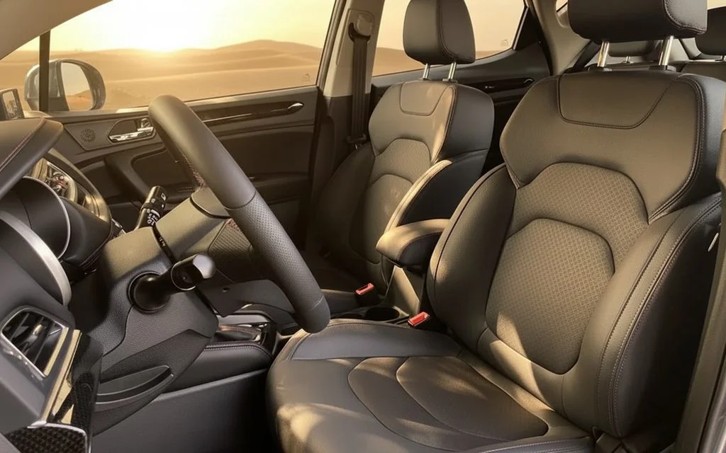 Jac S3 2025 leather seats and cabin