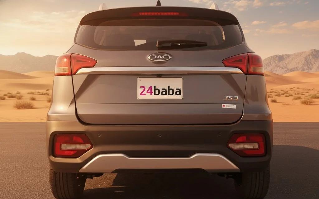 Jac S3 2025 Grey rear view showing taillights