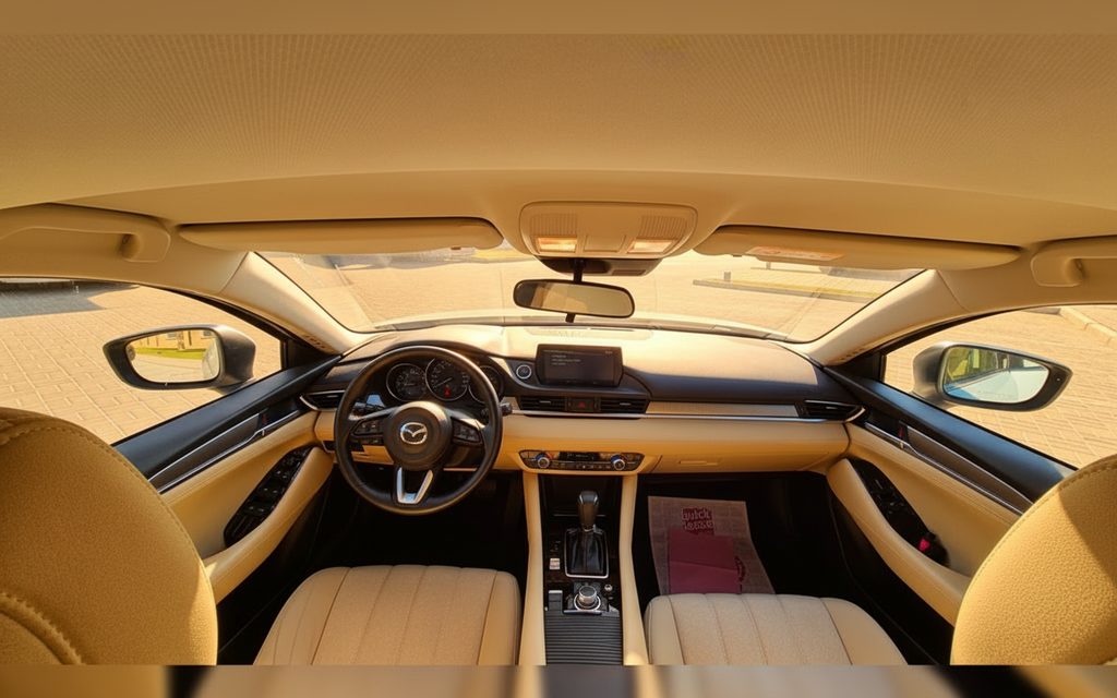 Mazda 6 2025 dashboard and infotainment