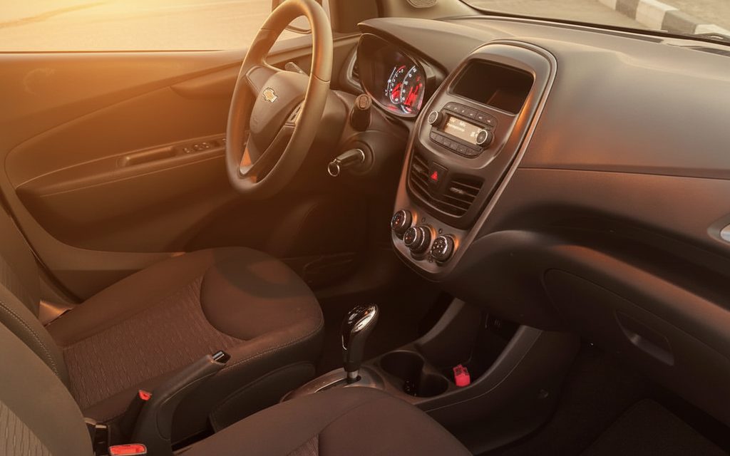 Chevrolet Spark 2022 interior view showing trim