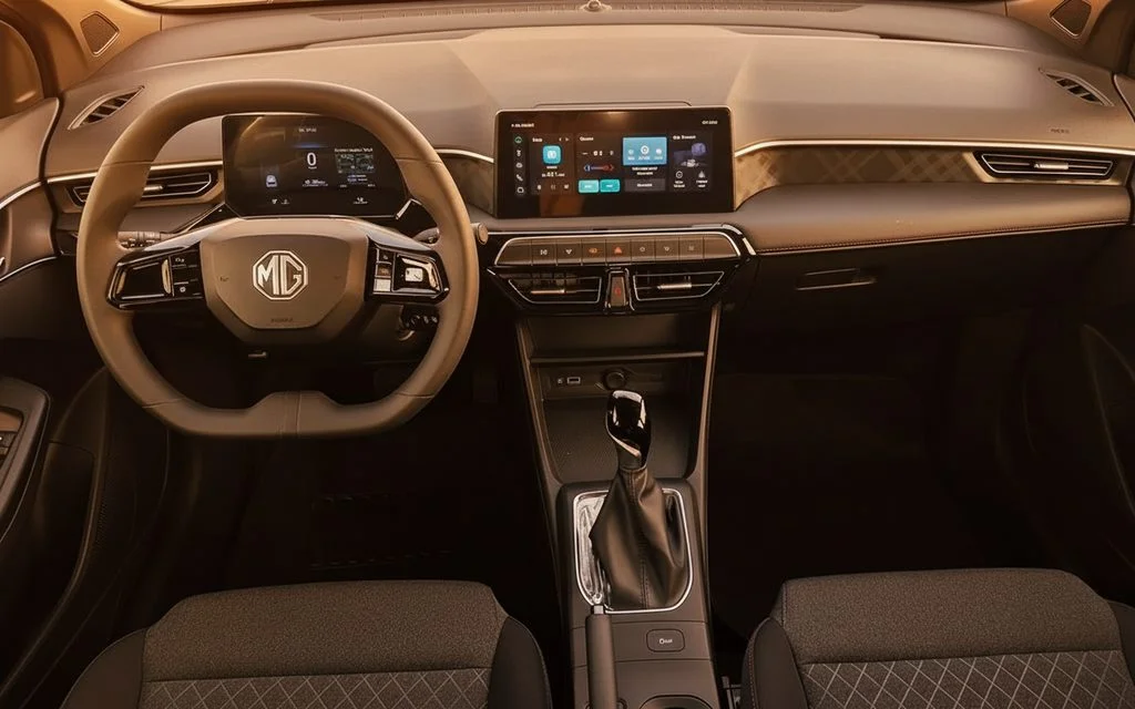 Mg 3 2024 interior view showing trim