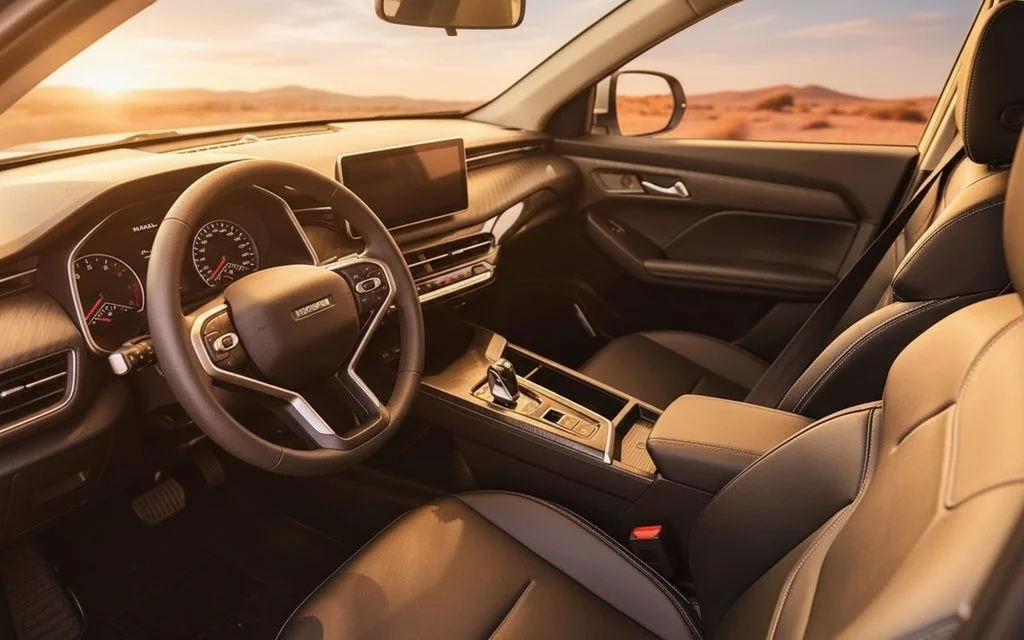 Haval Jolion 2025 White interior