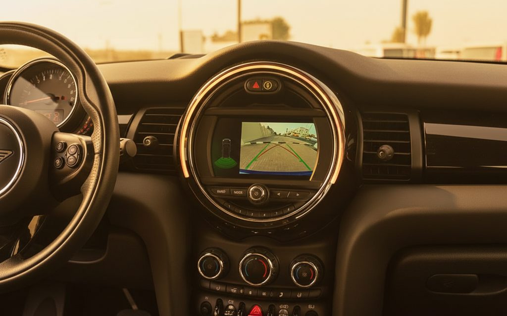Mini Cooper 2020 dashboard and infotainment