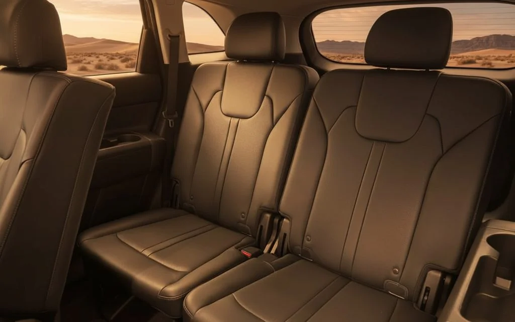 Kia Sorento 2024 leather seats and cabin