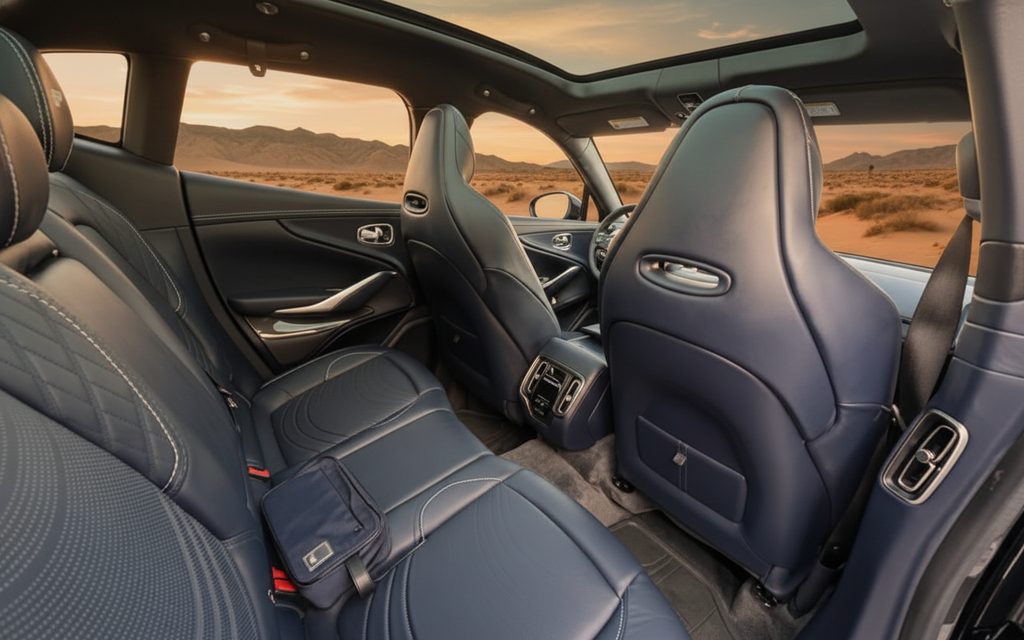 Aston Martin Dbx 2024 leather seats and cabin