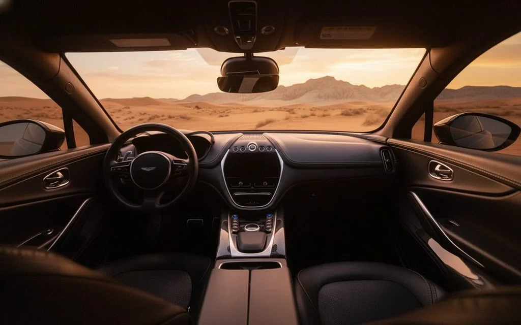 Aston Martin Dbx 2024 dashboard and infotainment