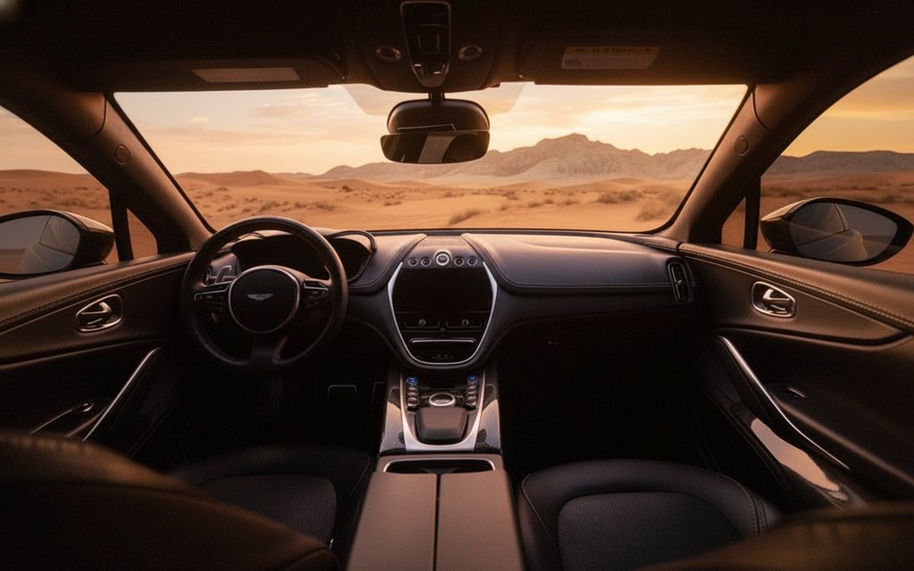 Aston Martin Dbx 2024 dashboard and infotainment