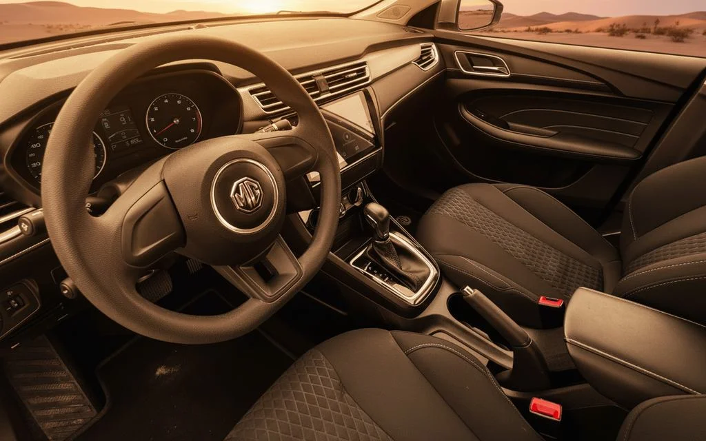 Mg 5 2023 interior view showing trim