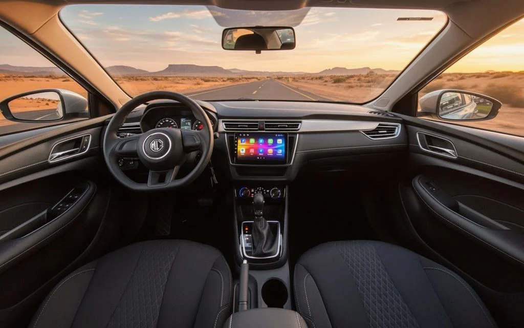 Mg 5 2023 interior view showing trim