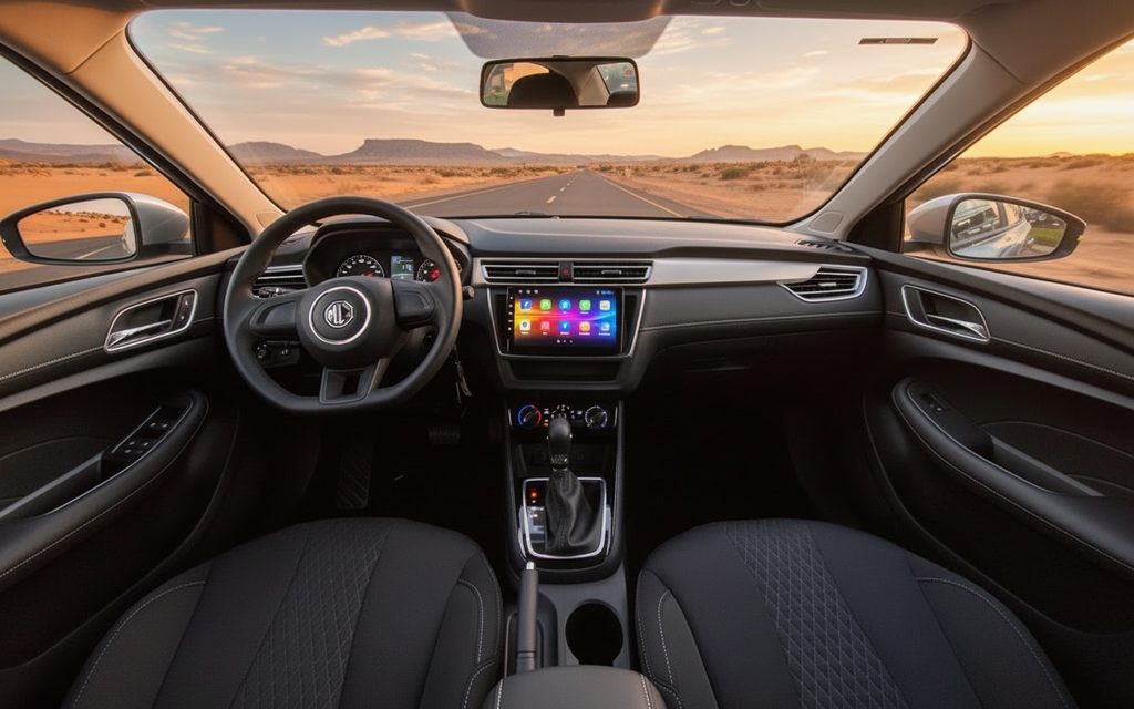 Mg 5 2023 interior view showing trim