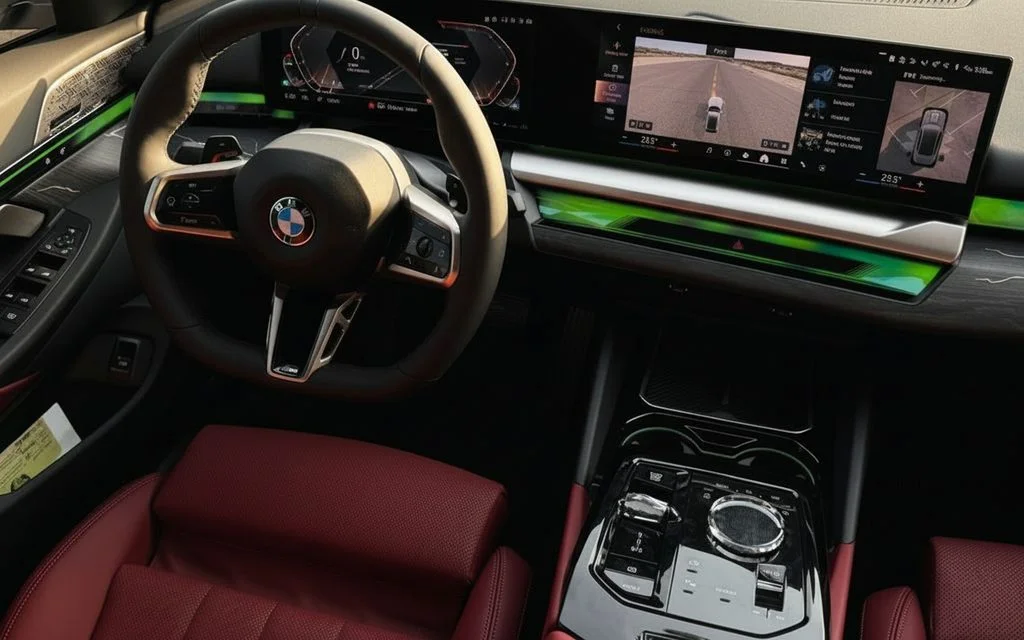 Bmw 520 2025 dashboard and infotainment