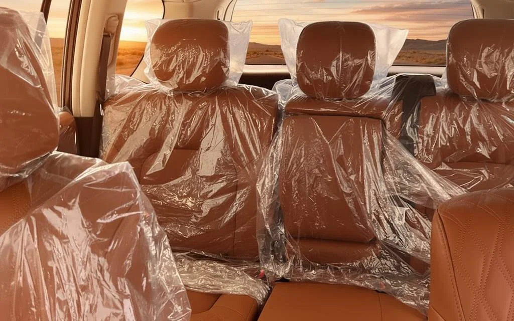 Nissan Patrol 2021 leather seats and cabin