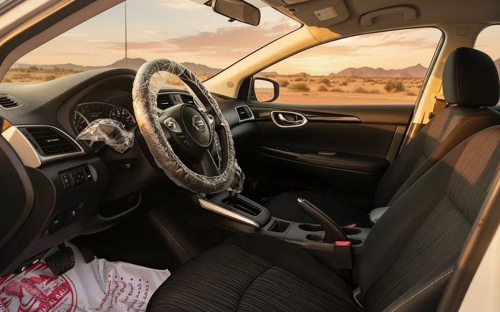 Nissan Sentra 2025 interior view showing trim