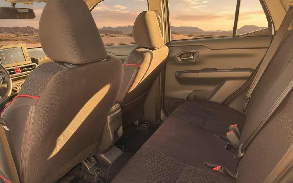 Toyota Raize 2023 leather seats and cabin