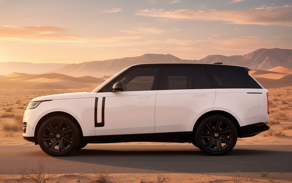 LandRover RangeRoverVogue 2023 White side profile
