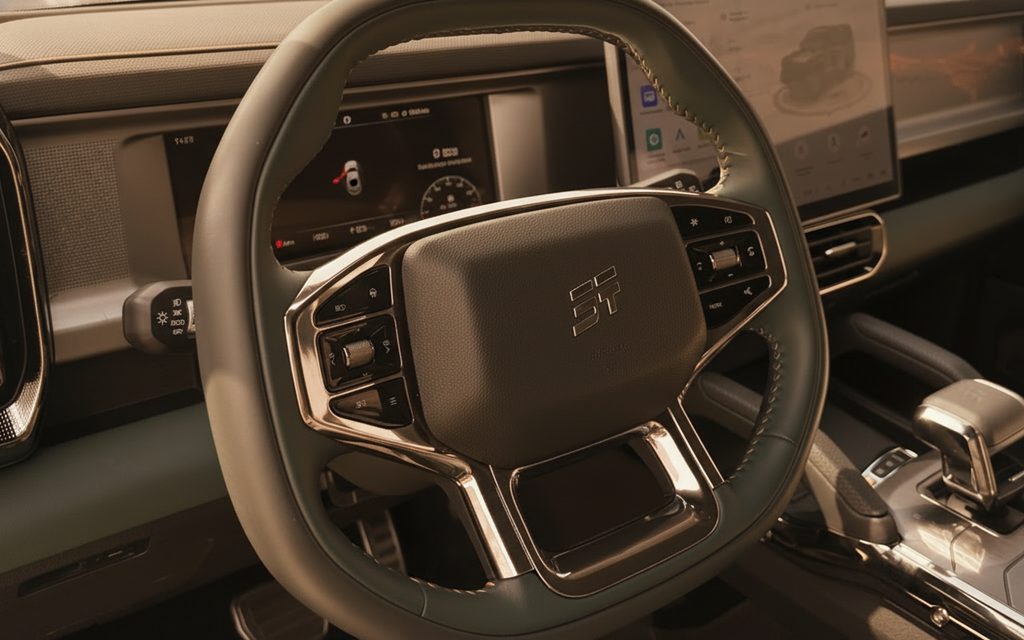 Jetour T2 2025 interior view showing trim