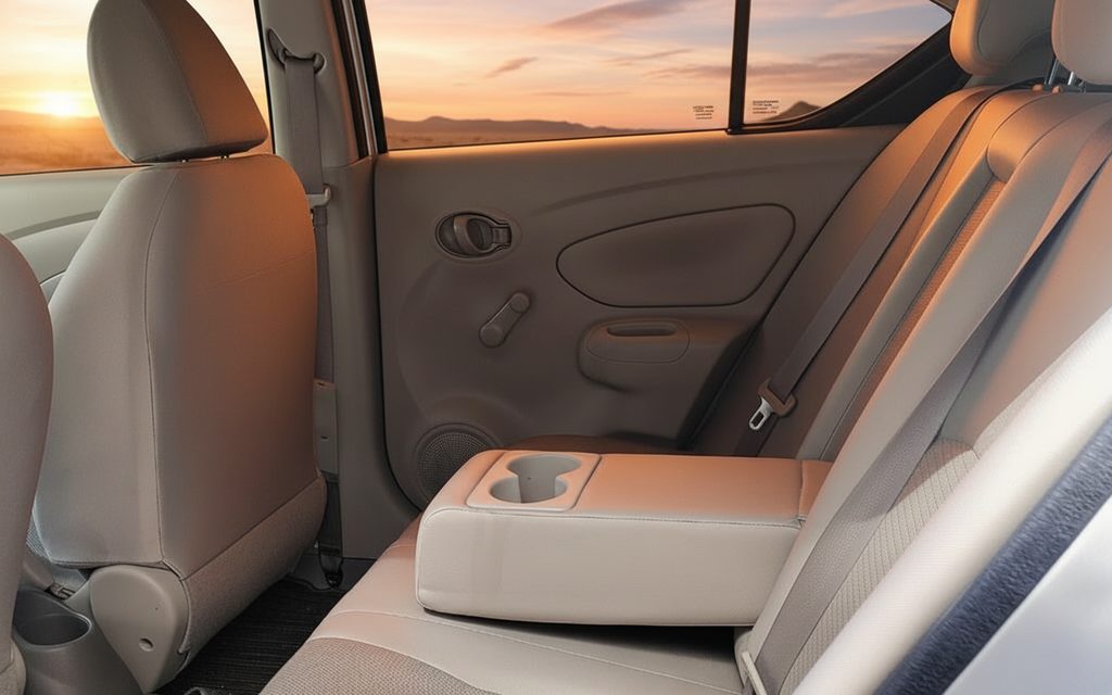 Nissan Sunny 2020 interior view showing trim