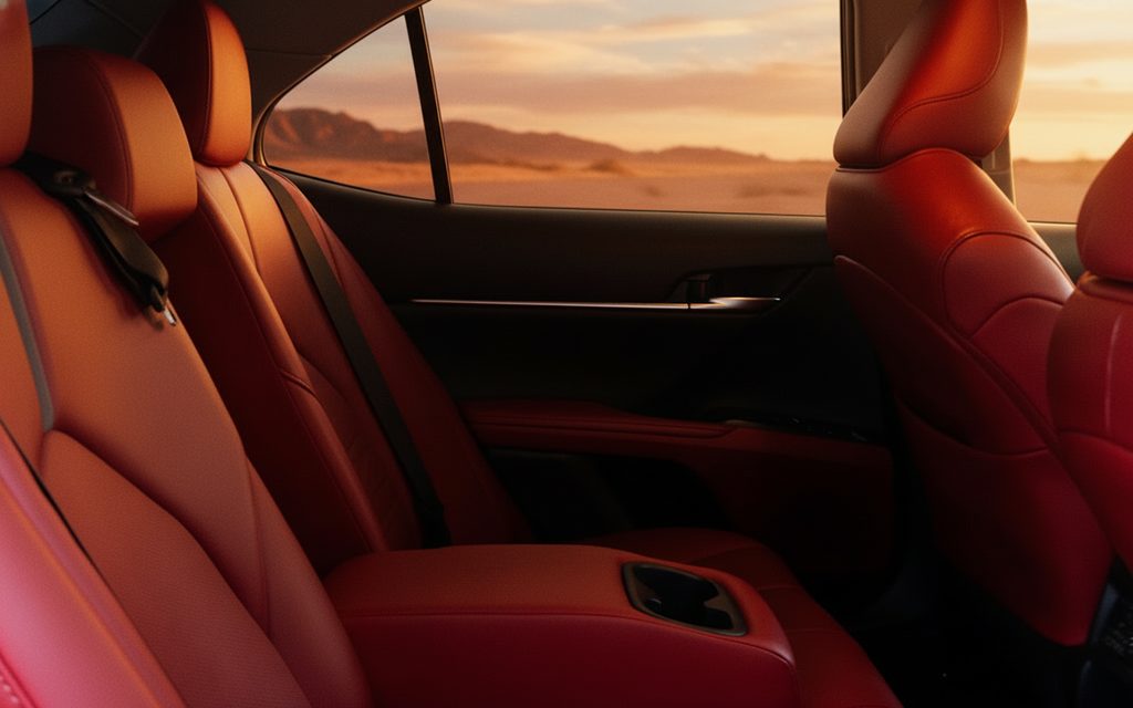 Toyota Camry 2024 leather seats and cabin