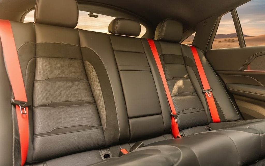 Mercedes Gle53 2023 leather seats and cabin