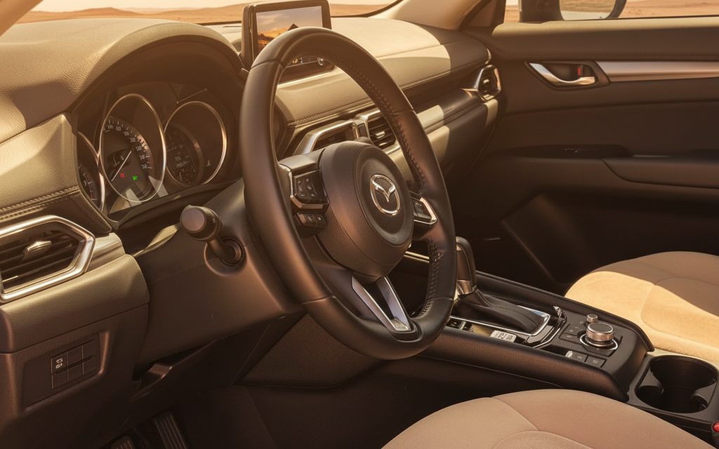 Mazda Cx 5 2024 dashboard and infotainment