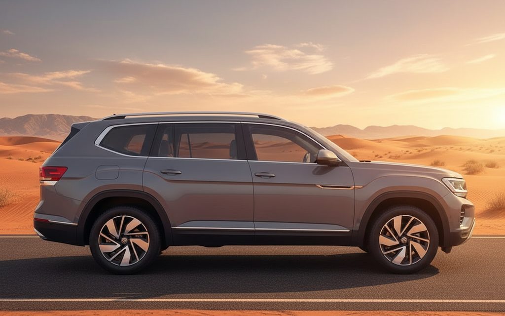 Volkswagen Teramont 2024 Grey side profile