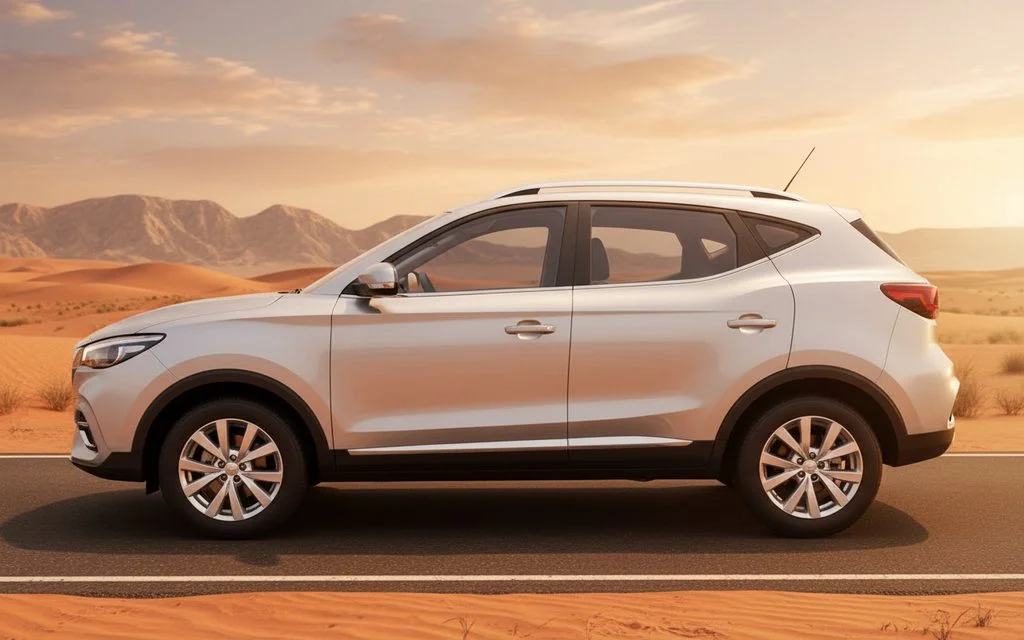 Mg Zs 2023 Grey side profile