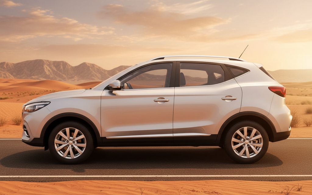 Mg Zs 2023 Grey side profile