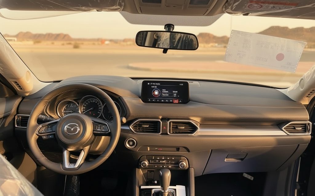 Mazda Cx 5 2022 dashboard and infotainment