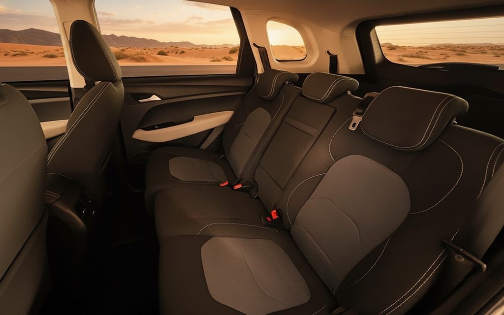 Chevrolet Captiva 2023 leather seats and cabin