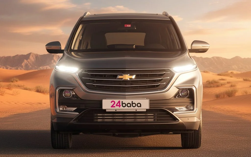 Chevrolet Captiva 2023 Grey front view with headlights