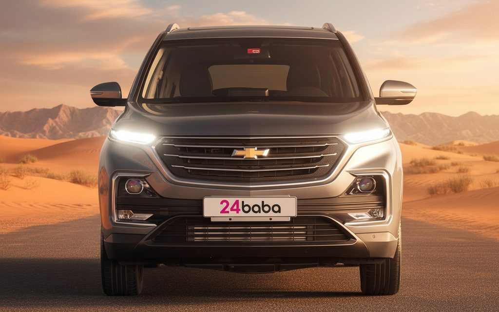 Chevrolet Captiva 2023 Grey front view with headlights