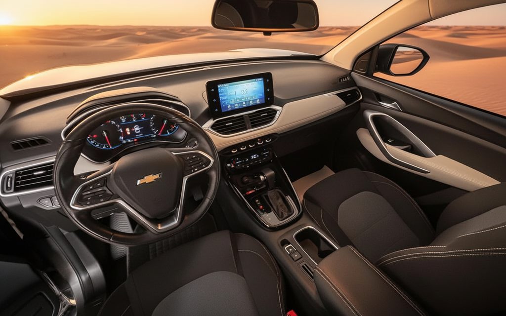 Chevrolet Captiva 2023 interior view showing trim