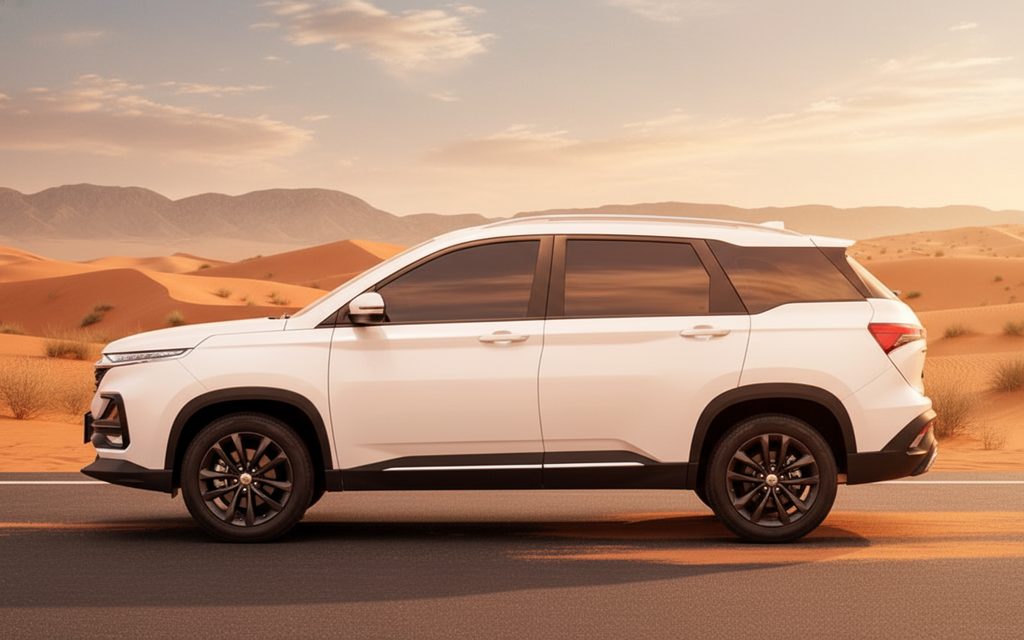 Chevrolet Captiva 2025 White side profile